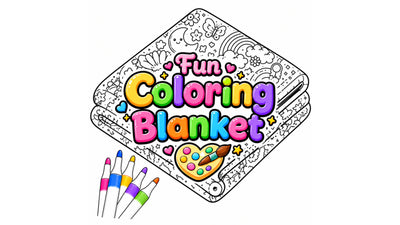Fun Coloring Blanket